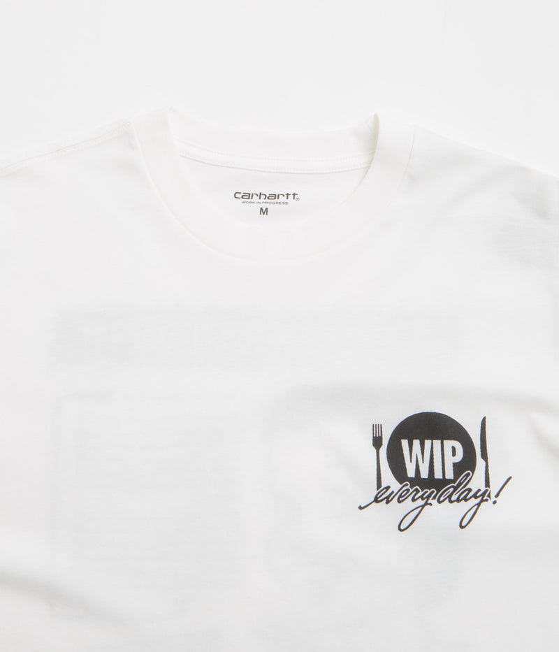 Carhartt Catalogue T-Shirt in White and Black