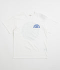 Carhartt Jazzy T-Shirt in White and Blue Iris