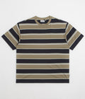 Carhartt Malone T-Shirt in Malone Stripe and Brass