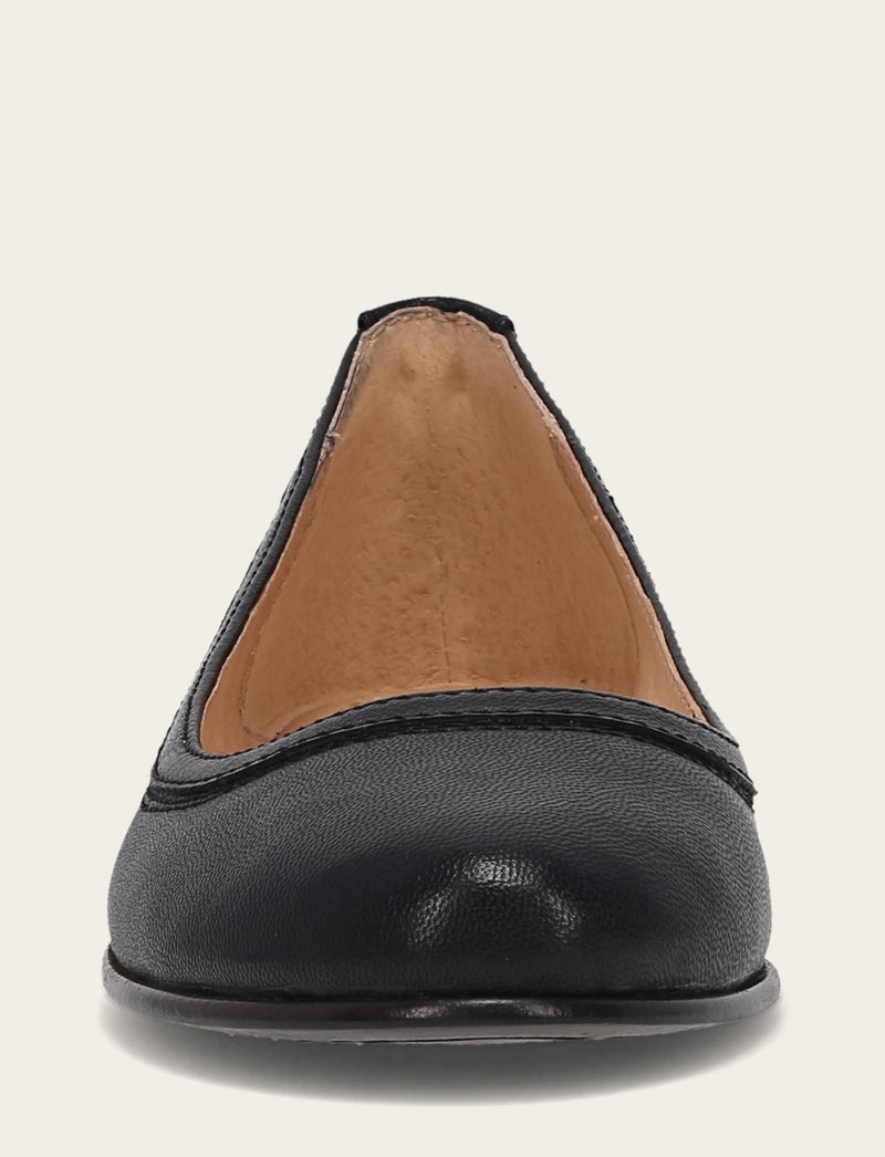 Carson Ballet - Black - Front