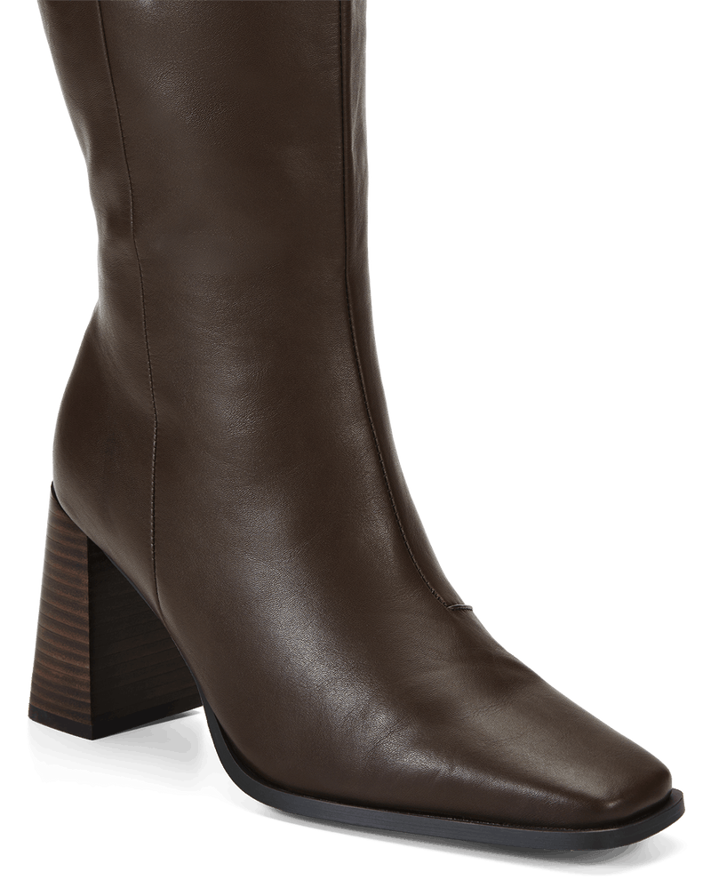 CASTON CURVE - CHOCOLATE-Boots-Billini-Billini