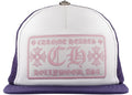 Chrome Hearts CH Hollywood Trucker Hat Purple/White/Pink