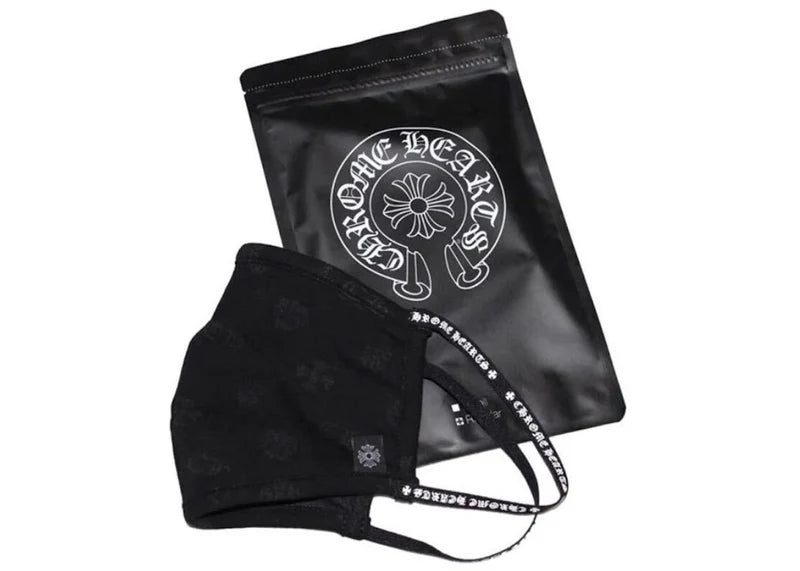 Chrome Hearts Motif Facemask Black/White