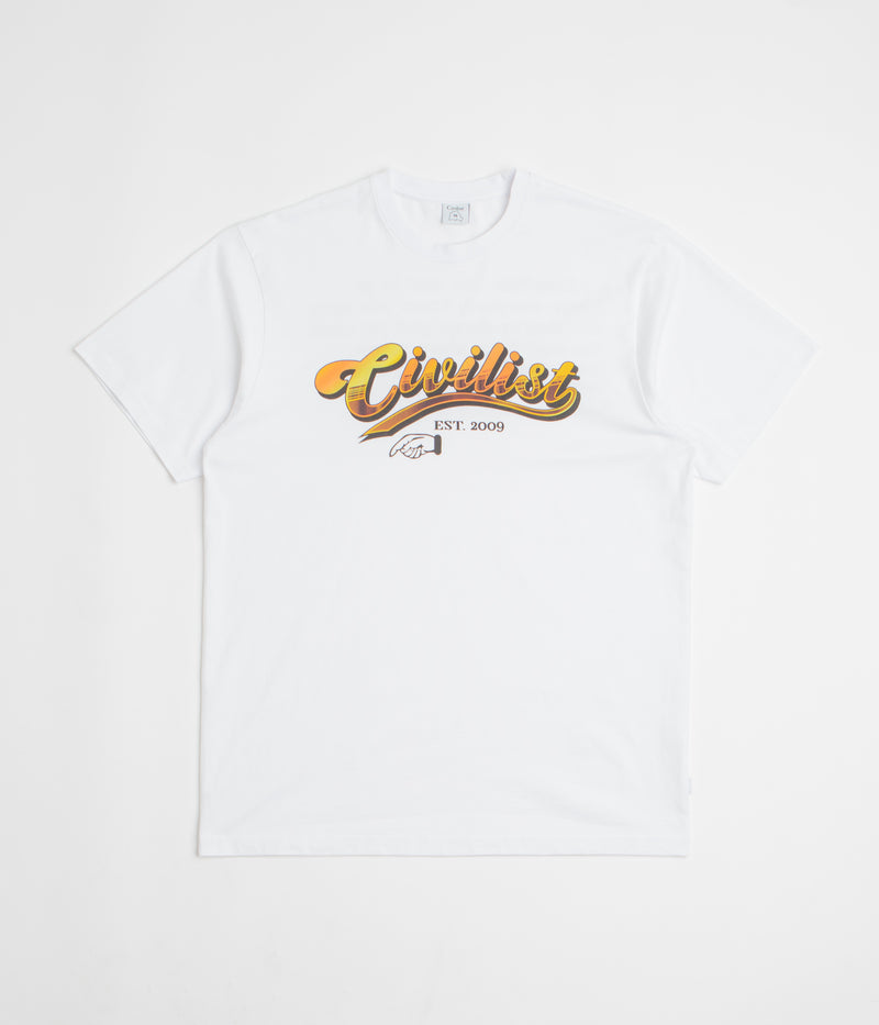 Civilist Cheers T-Shirt in White