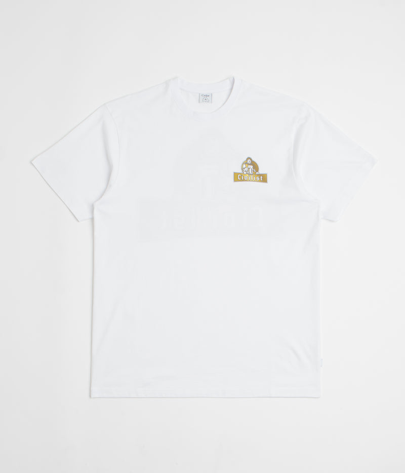 Civilist Schulle Chrome T-Shirt in White