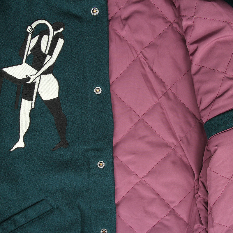 Cloudy Star Varsity Jacket