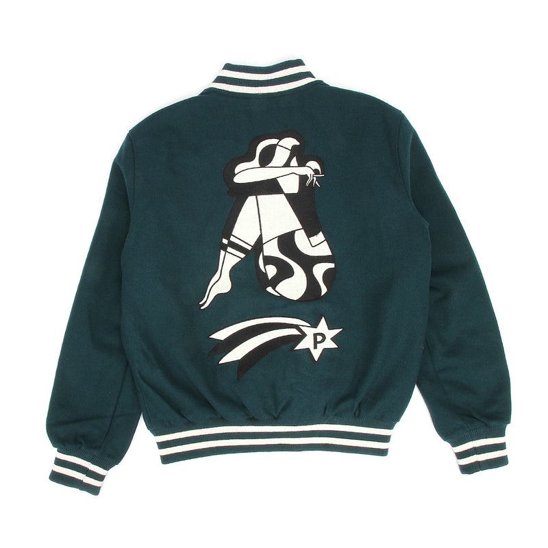 Cloudy Star Varsity Jacket