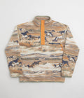 Columbia Helvetia II Printed Half Snap Fleece in Lemon Wash Roaming