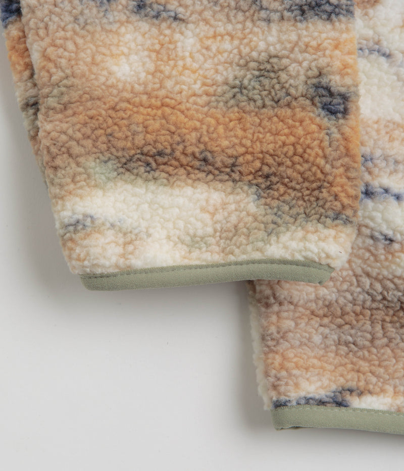 Columbia Helvetia II Printed Half Snap Fleece in Lemon Wash Roaming