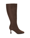 CORBIN CURVE - DARK CACAO SUEDE-Boots-Billini-Billini