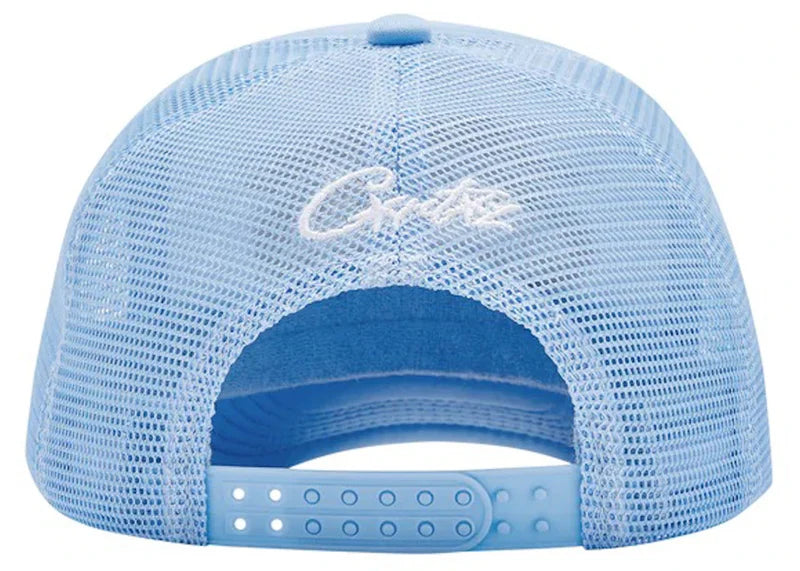 Corteiz 5 Starz Alcatraz Trucker Baby Blue