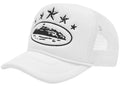 Corteiz 5 Starz Alcatraz Trucker White