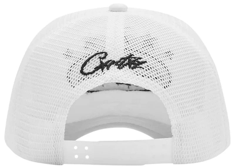 Corteiz 5 Starz Alcatraz Trucker White