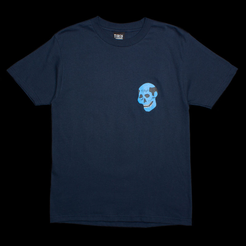 Tired Creepy Skull T-Shirt