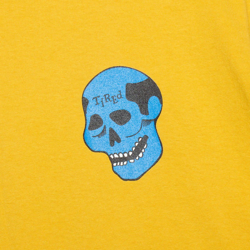 Tired Creepy Skull T-Shirt