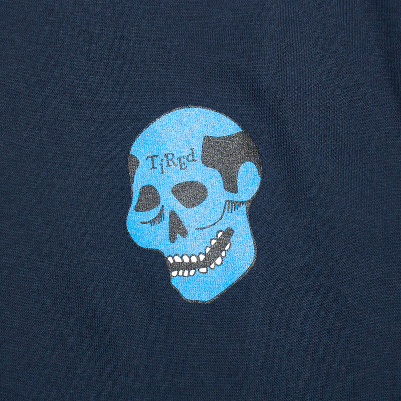 Tired Creepy Skull T-Shirt