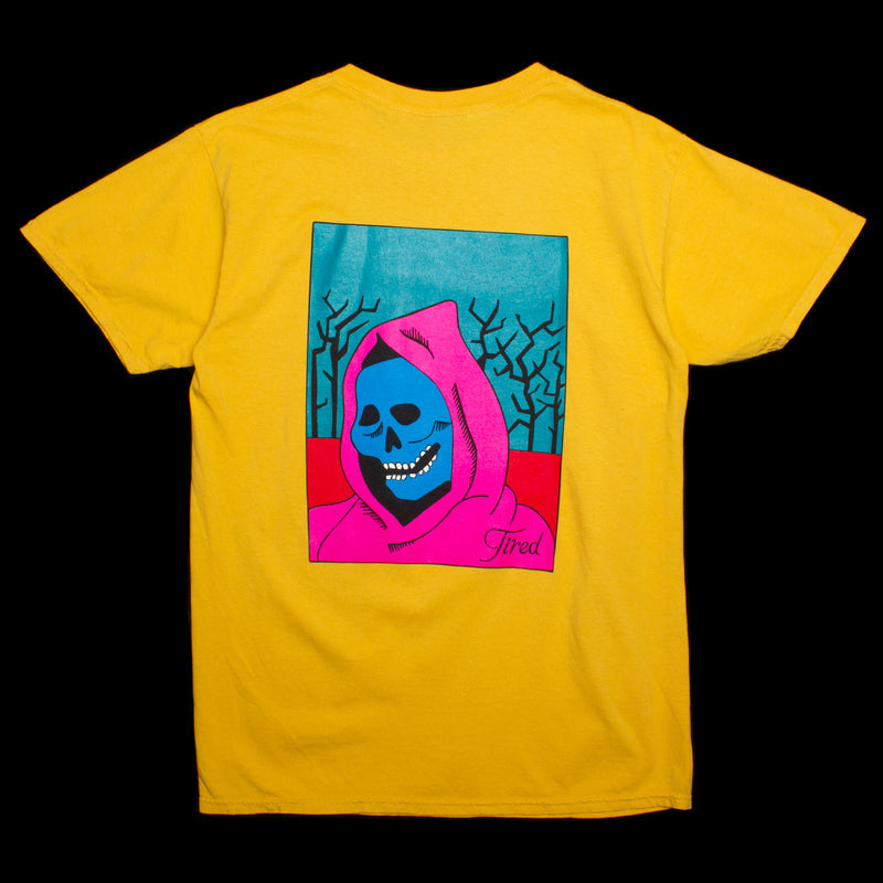 Tired Creepy Skull T-Shirt