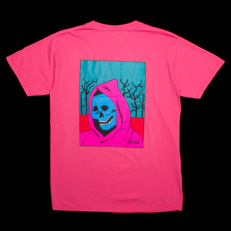 Tired Creepy Skull T-Shirt