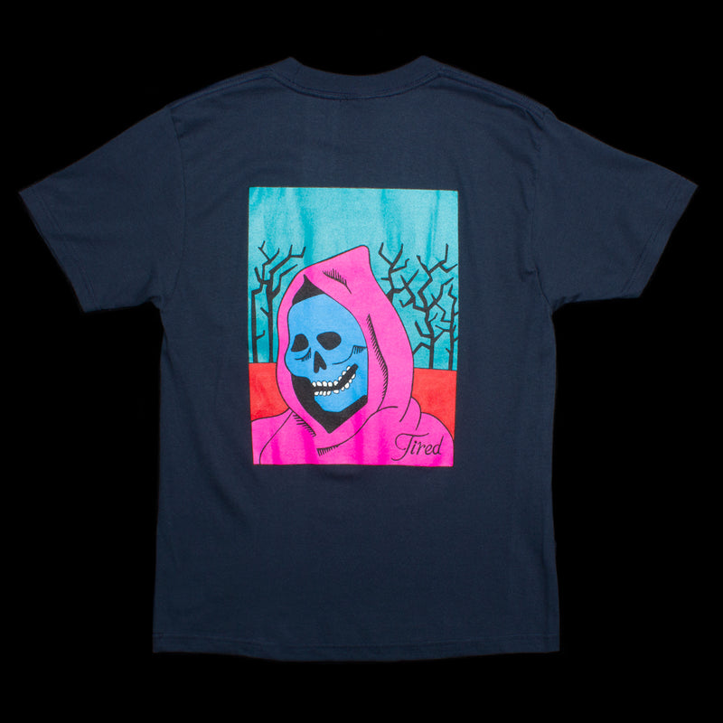 Tired Creepy Skull T-Shirt