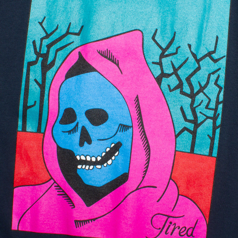 Tired Creepy Skull T-Shirt