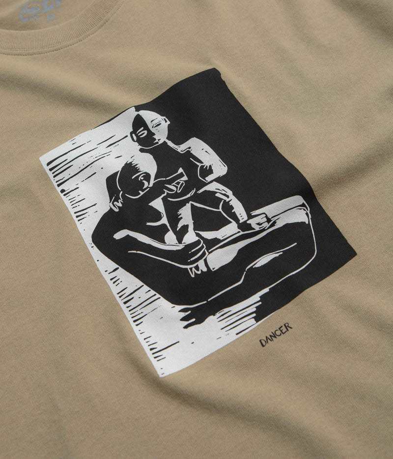 Dancer Heart T-Shirt in Khaki