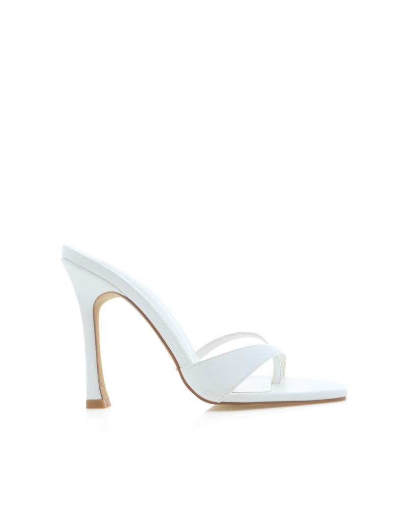 DELANIE - WHITE-Heels-Billini-Billini