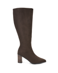 DESTINY CURVE - DARK CACAO SUEDE-Boots-Billini-Billini