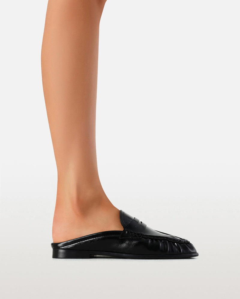DEVON - BLACK SHINE-Flats-Billini-Billini