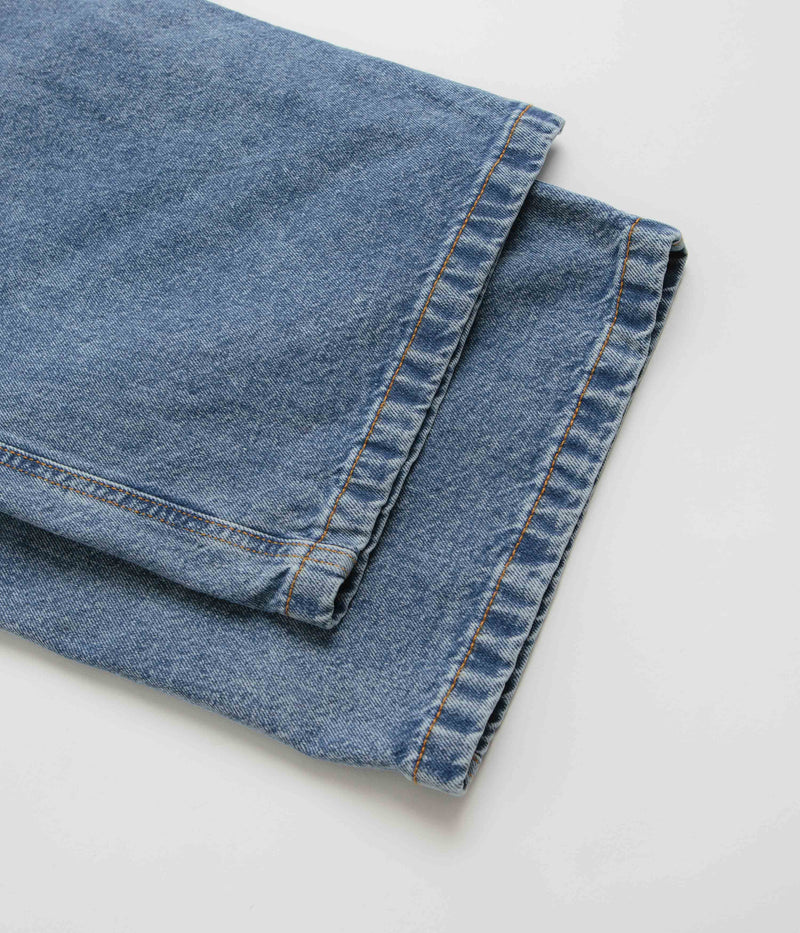Dickies Loose Wave Jeans in Rinsed Blue and Fade