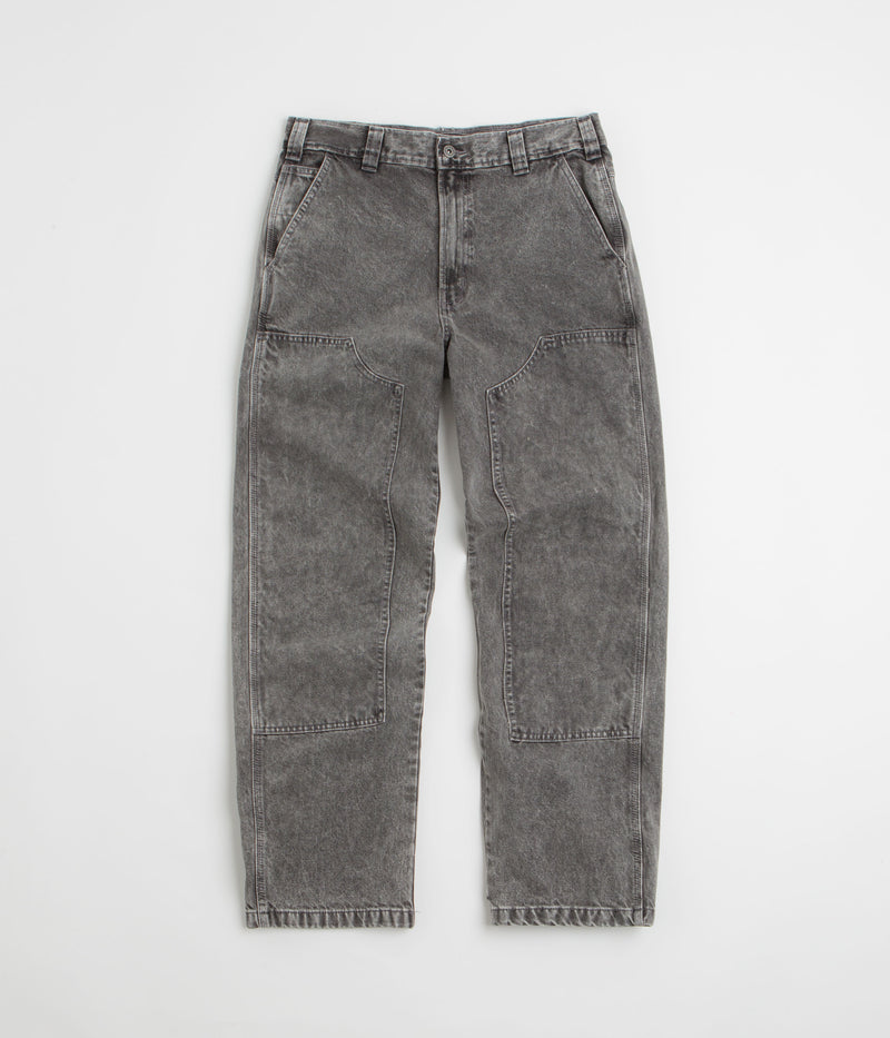 Dickies Madison Double Knee Jeans in Light Grey Wash