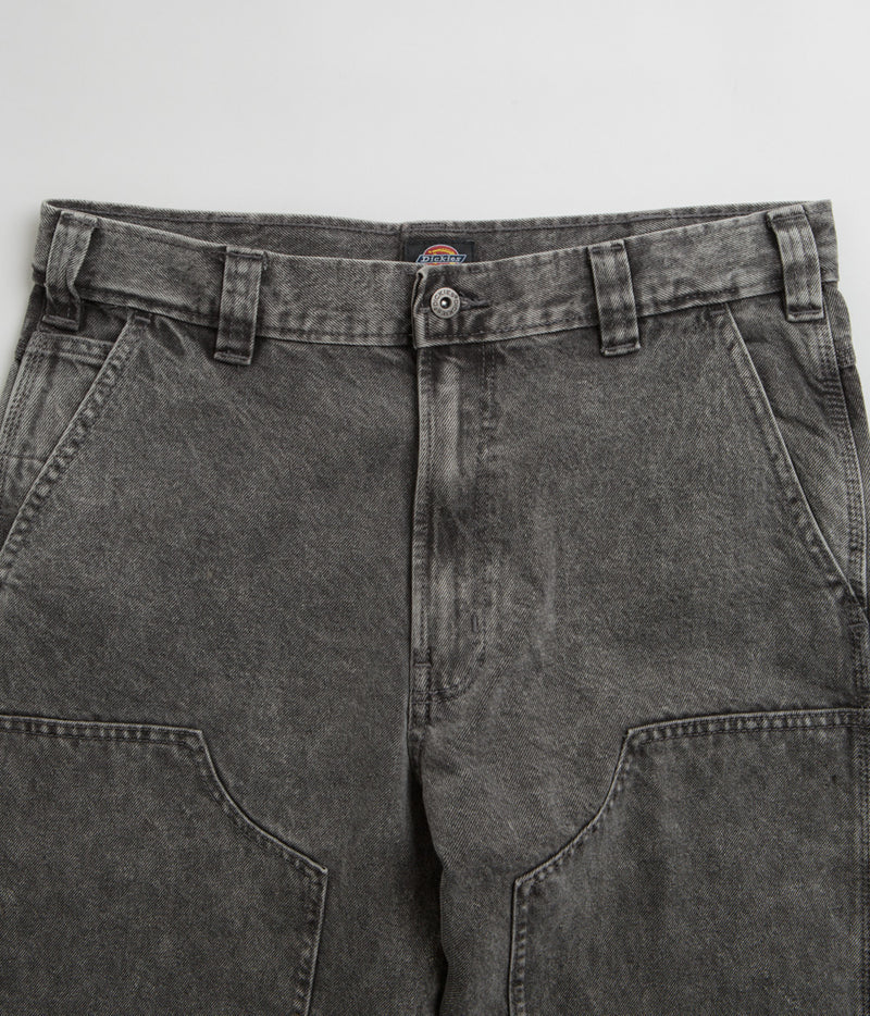 Dickies Madison Double Knee Jeans in Light Grey Wash