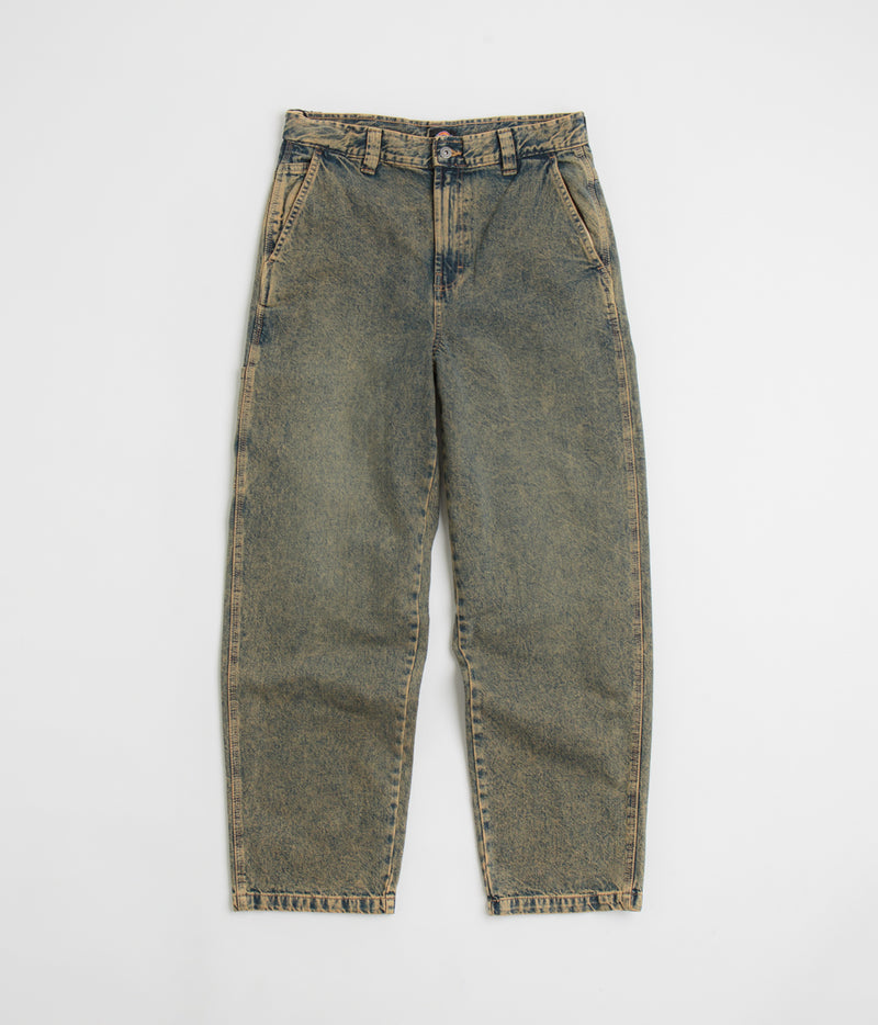 Dickies Madison Jeans in Yellow Fade Indigo