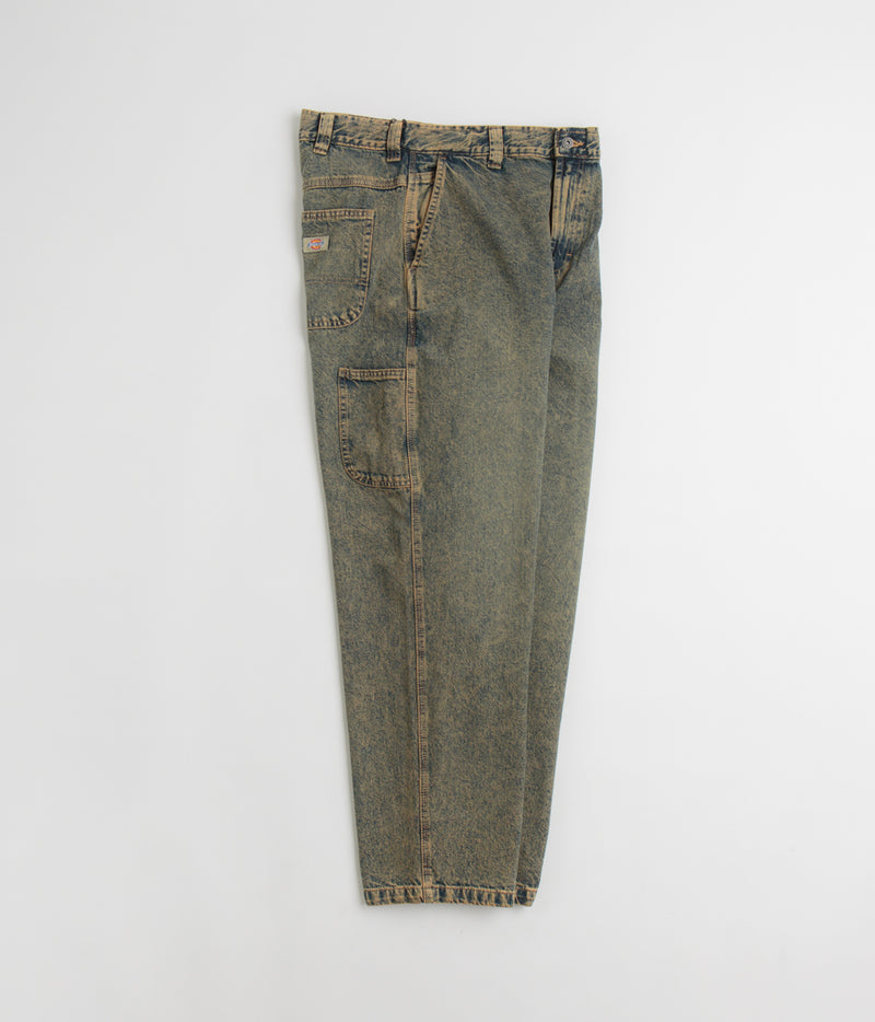 Dickies Madison Jeans in Yellow Fade Indigo