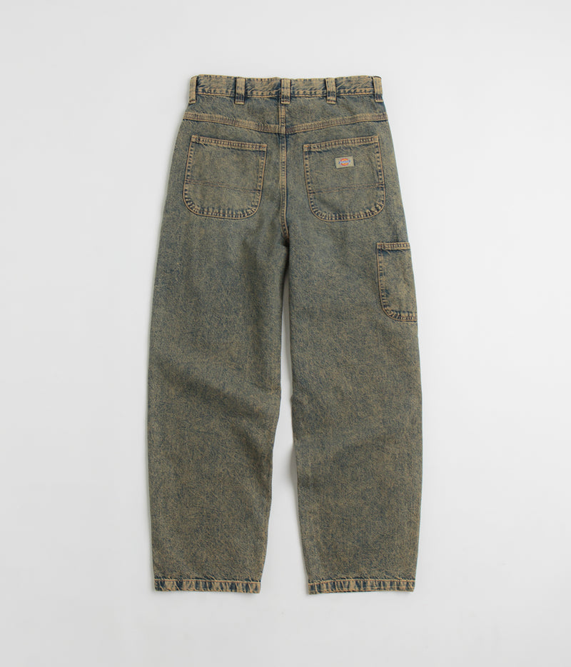 Dickies Madison Jeans in Yellow Fade Indigo