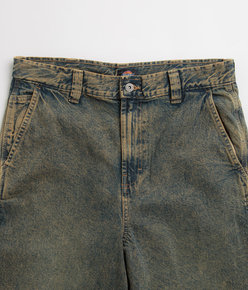 Dickies Madison Jeans in Yellow Fade Indigo