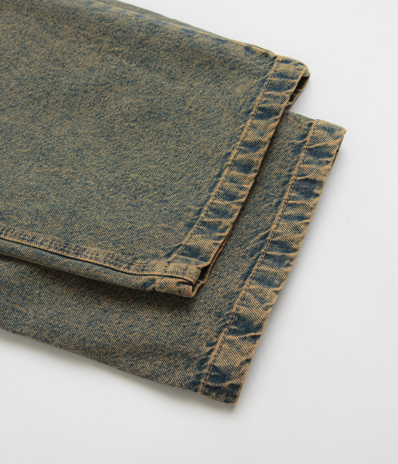 Dickies Madison Jeans in Yellow Fade Indigo