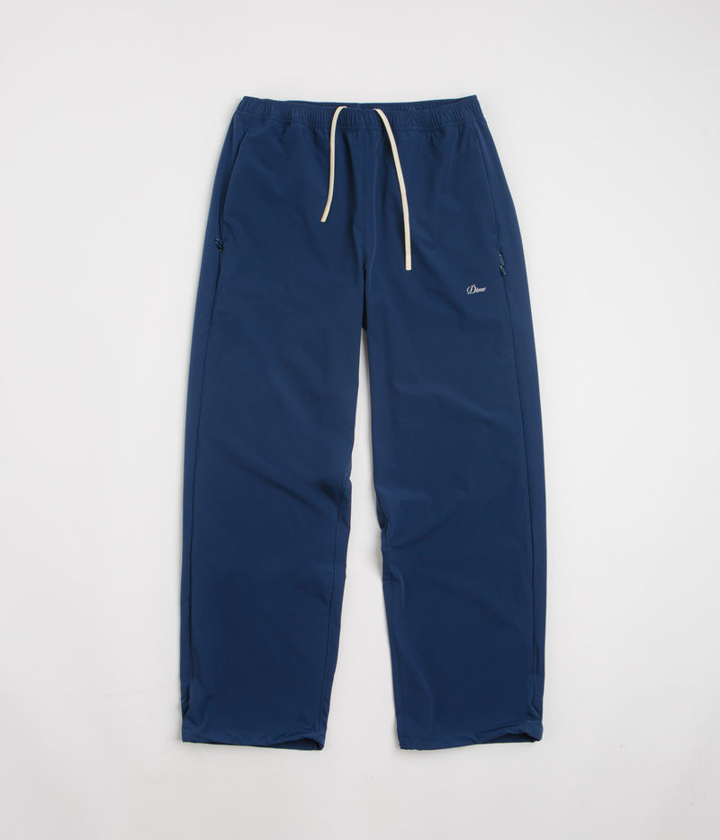 Dime Athletic Zip Pants in Dark Blue