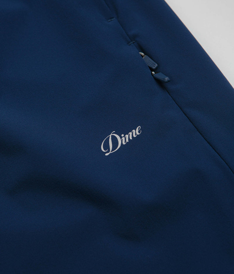 Dime Athletic Zip Pants in Dark Blue