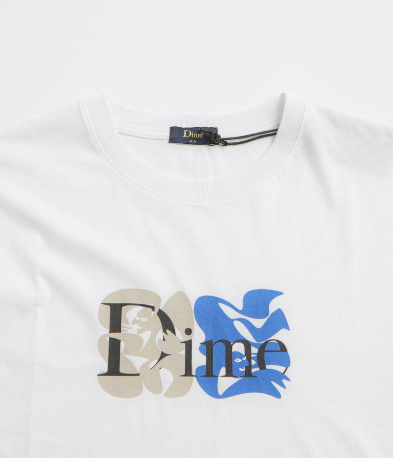 Dime Classic Duo T-Shirt in White