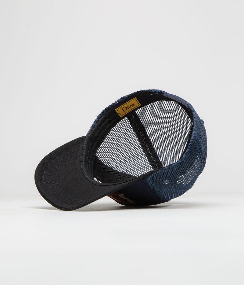 Dime Classic Duo Trucker Cap in Navy