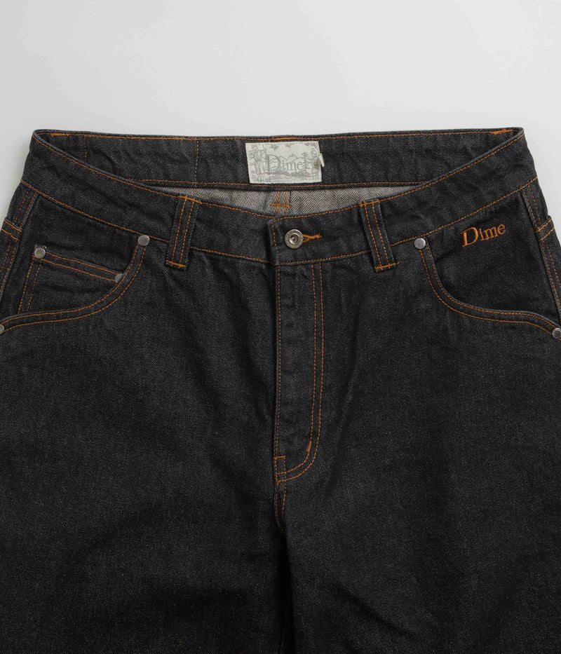 Dime Classic Relaxed Jeans in Black Washed