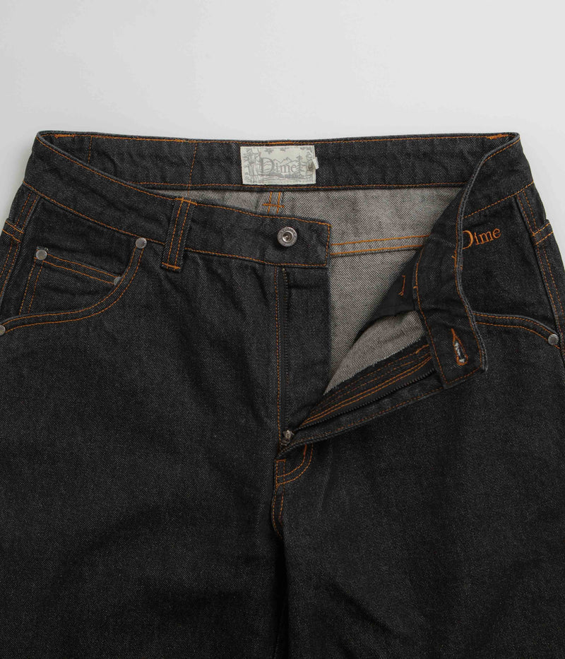 Dime Classic Relaxed Jeans in Black Washed