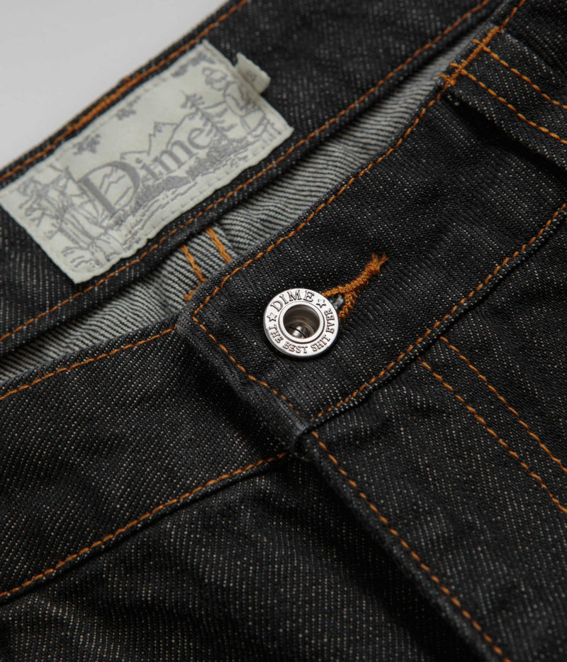 Dime Classic Relaxed Jeans in Black Washed
