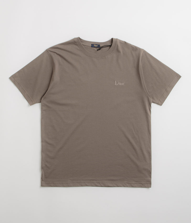 Dime Classic Small Logo T-Shirt in Deep Sepia