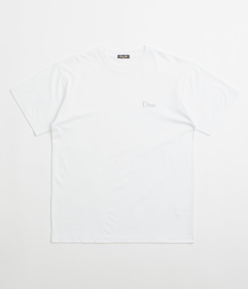 Dime Classic Small Logo T-Shirt in White