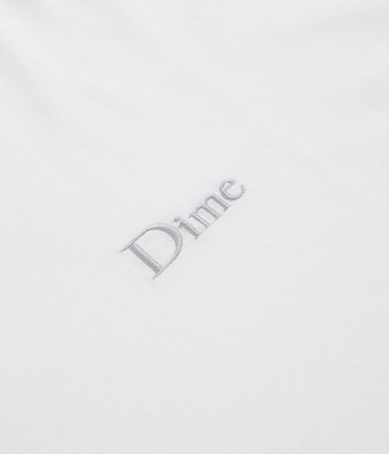 Dime Classic Small Logo T-Shirt in White