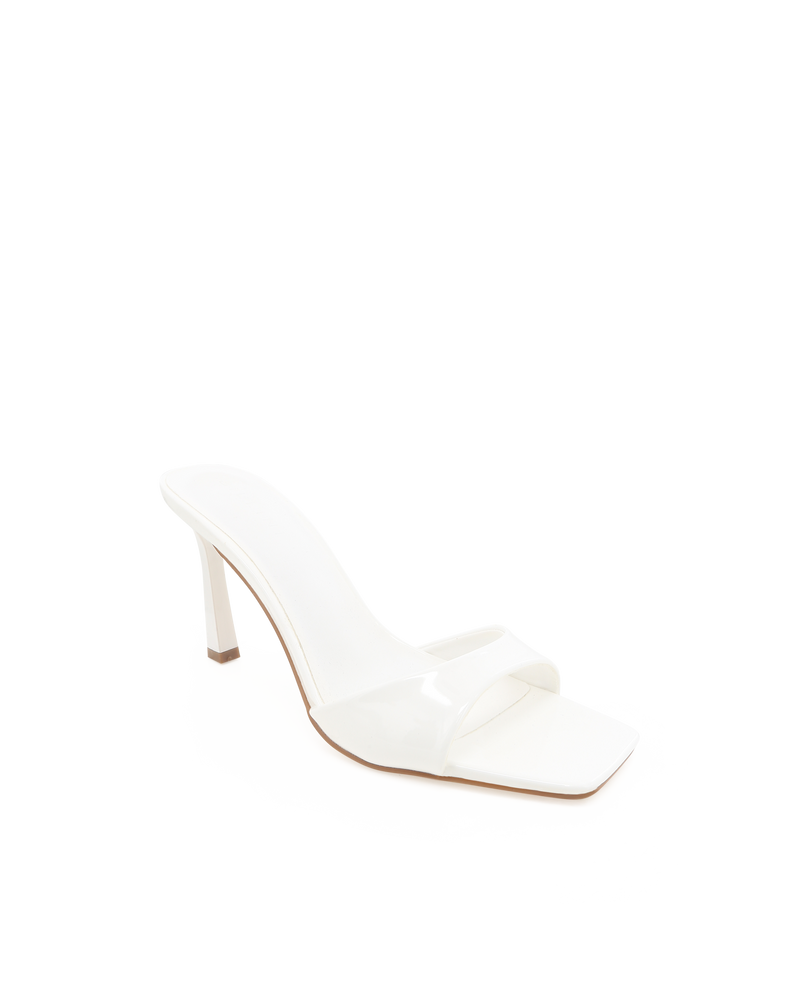 DORLA - WHITE PATENT-Heels-Billini-Billini