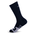 Amberjack Dress Socks in Cobalt Medial View
