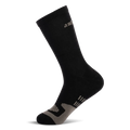 Amberjack Dress Socks in Obsidian Medial View