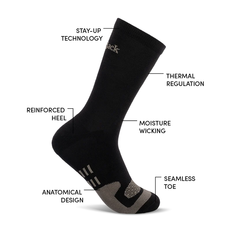 Dress Socks (Obsidian)